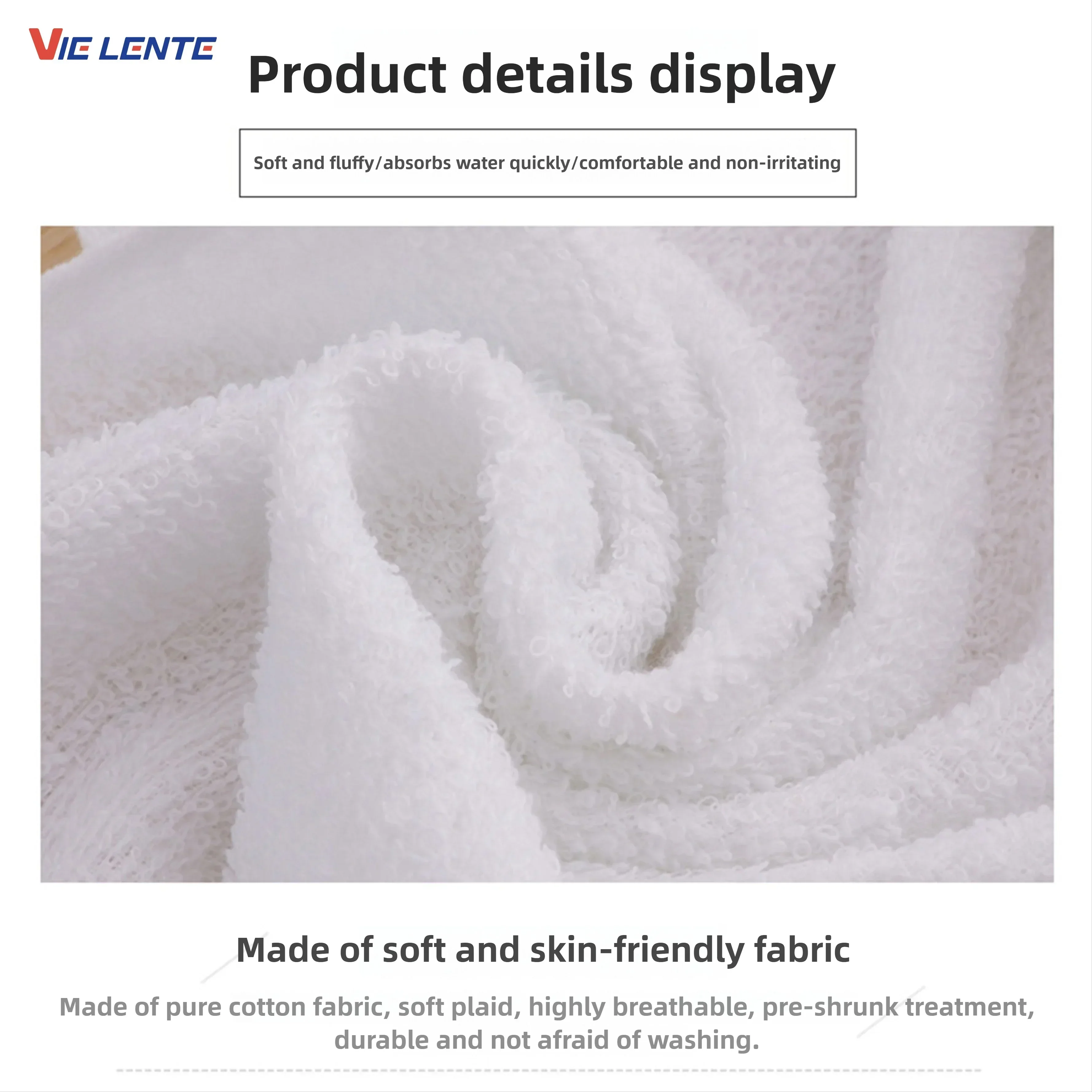 Soft Cotton Disposable Face Towels for Travel