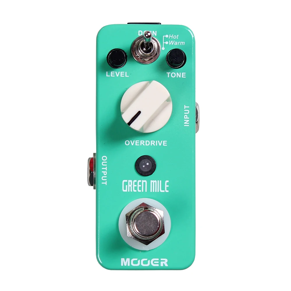 

MOOER Green Mile Guitar Effect Pedal Guitar Parts & Accessories Mini Overdrive 2 Working Modes Electric Guitar Pedal True Bypass