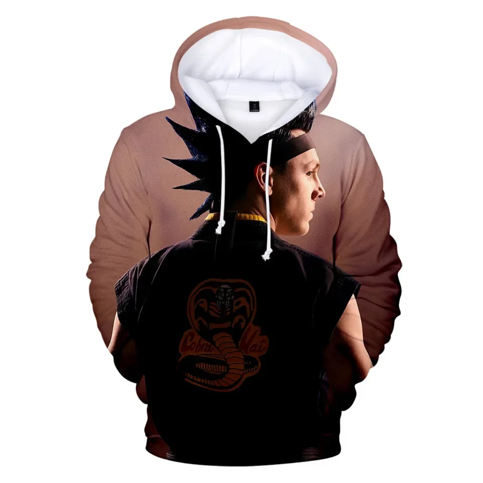 Fashion Hoodies Cobra Kai TV Series 3D Print Sweatshirt Men Women Casual Streetwear Hoodie Harajuku Kids Boy Girl Coats Clothing