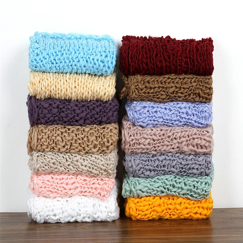 50*50cm Handcraft Acrylic Fiber Blanket Basket Stuffer Filler Newborn Baby Photography Background Photography Studio Accessory