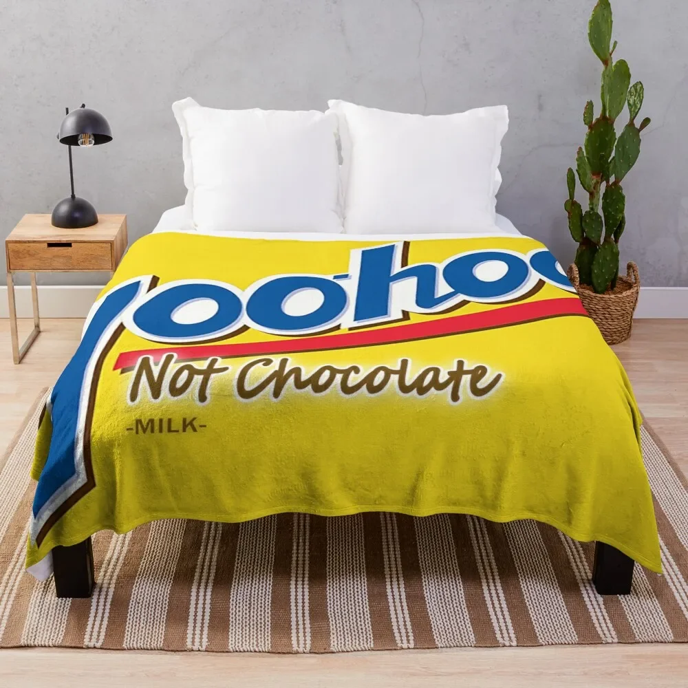 

Yoo-hoo is not chocolate milk Throw Blanket Luxury Throw Thins Large Blankets