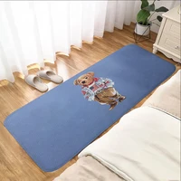 Door Mat Polo Bear Bathroom Foot Mat Carpet Entrance of House Carpets Cute Rug Room Floor Carpet for Kitchen Rugs Custom Home 1