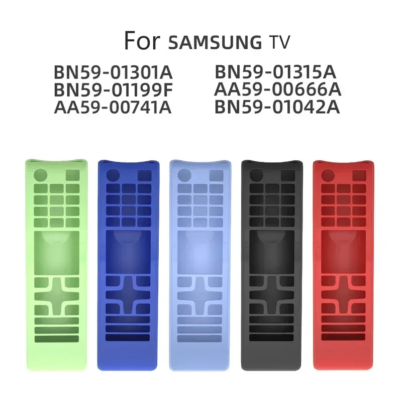 Silicone Washable TV Remote Control Protector Case Cover for Samsung BN59-01199F AA59-00602A AA59-00666A AA59-00785A AA59-00741A
