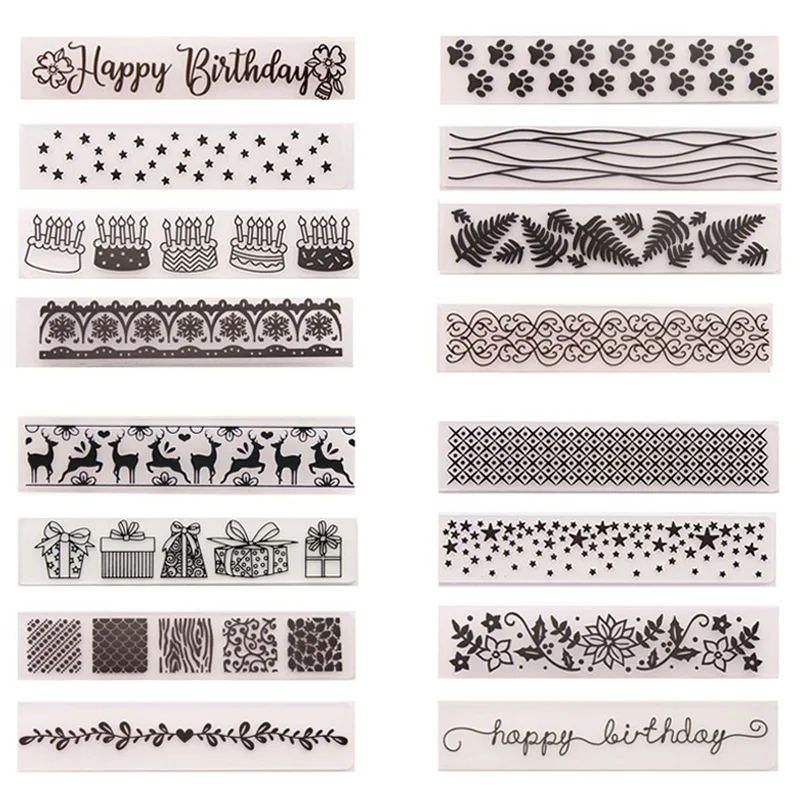 15x3cm Plastic Embossing Folder Template for DIY Scrapbooking Craft Photo Album Card Holiday Handmade Decor Supplies plastic embossing folder,embossing folder