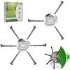 Wire Brush Cutter Trimming Head 6 Inch 3/6 Blade Lawn Mower Trimming Replacement Head for Cordless Trimmer Rotary Weeder Head 1