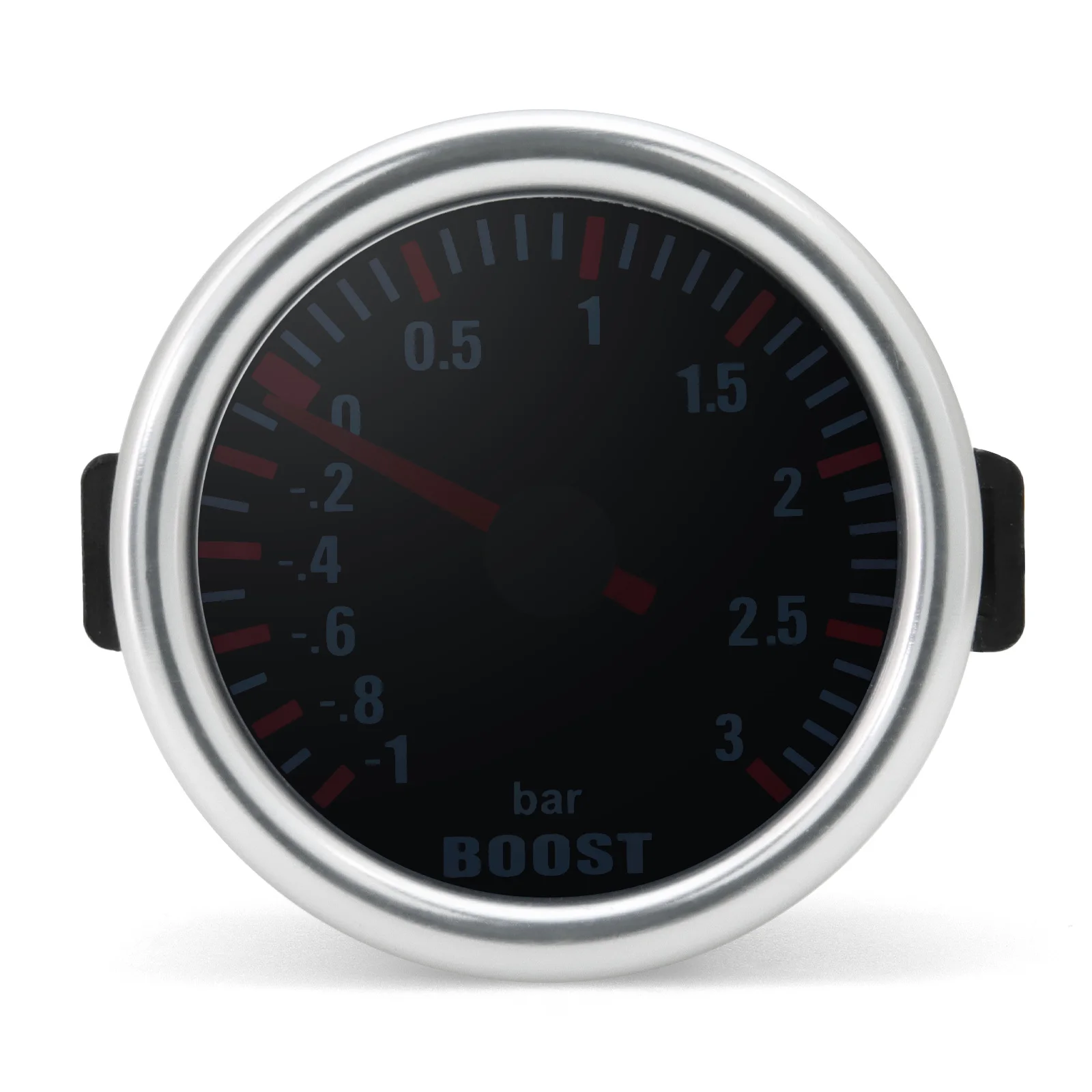 2'' 52mm Universal Car Gauge 3 Bar Boost Gauge Mechanical Boost Meter With LED B