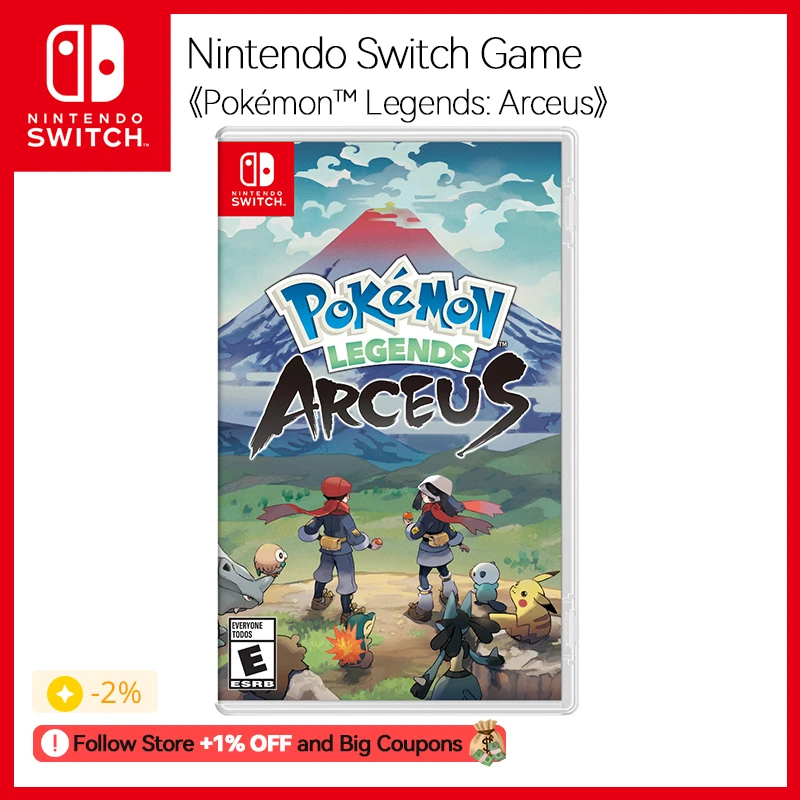 Nintendo Pokémon Legends: Arceus for Nintendo switch OLED Nintendo switch lite switch Game Deals Pokémon Legends: Arceus