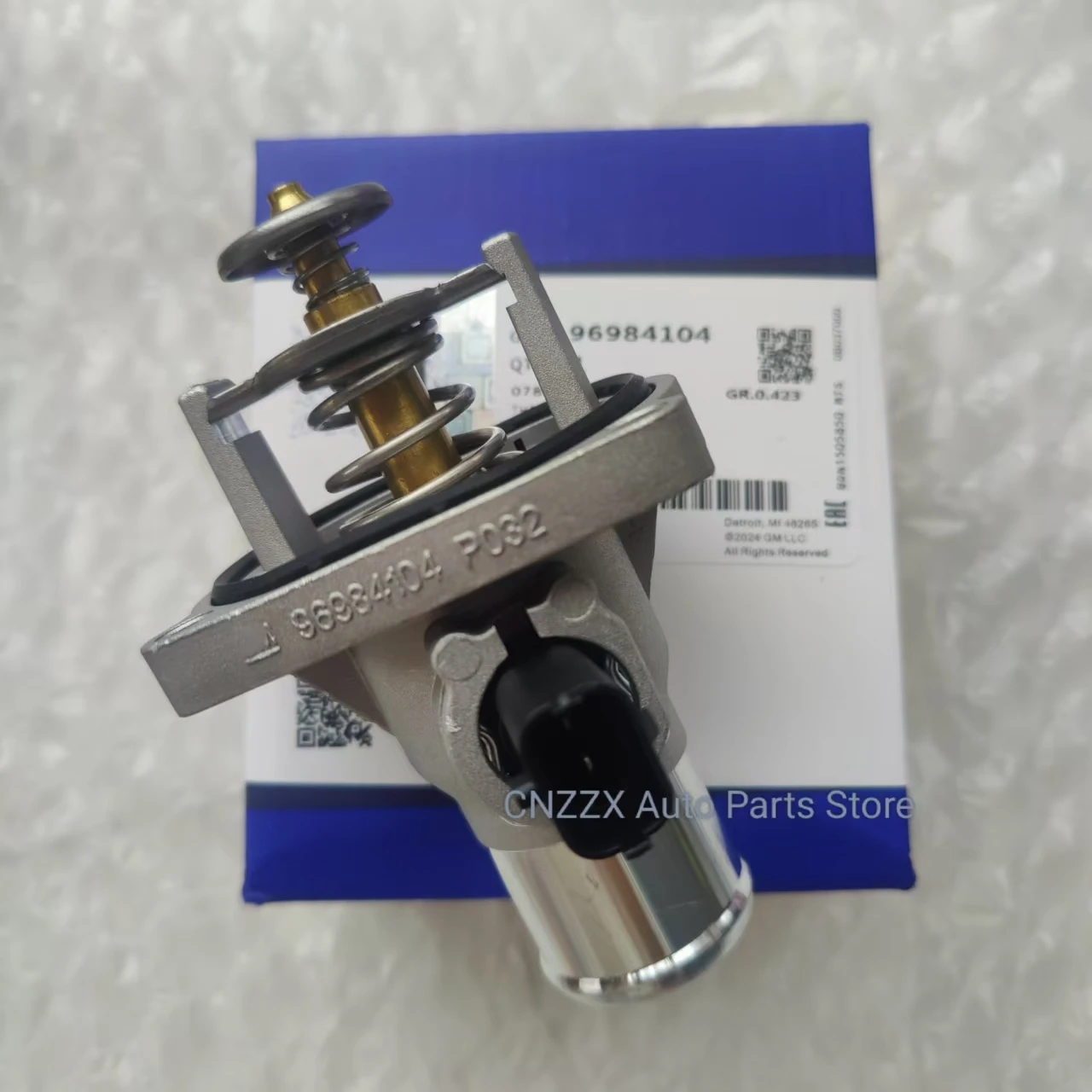 OEM# 96984104 Engine Coolant Thermostat For Chevrolet Cruze Trax Sonic Aveo Orlando Vauxhall Opel Astra Vectra Zafira 25193683