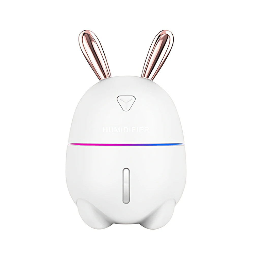 

300ML Mini Ultrasonic Air Humidifier Romantic Light USB Essential Oil Diffuser Car Purifier Aroma Anion Mist Maker With LED Lamp