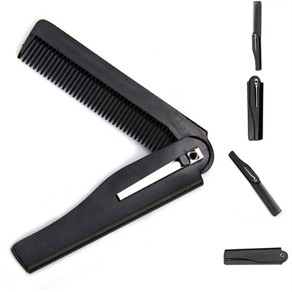 Shaping Tool Hairdressing Womens Mens Fashion Handmade Pocket Clip Hair Comb Beard Comb Moustache