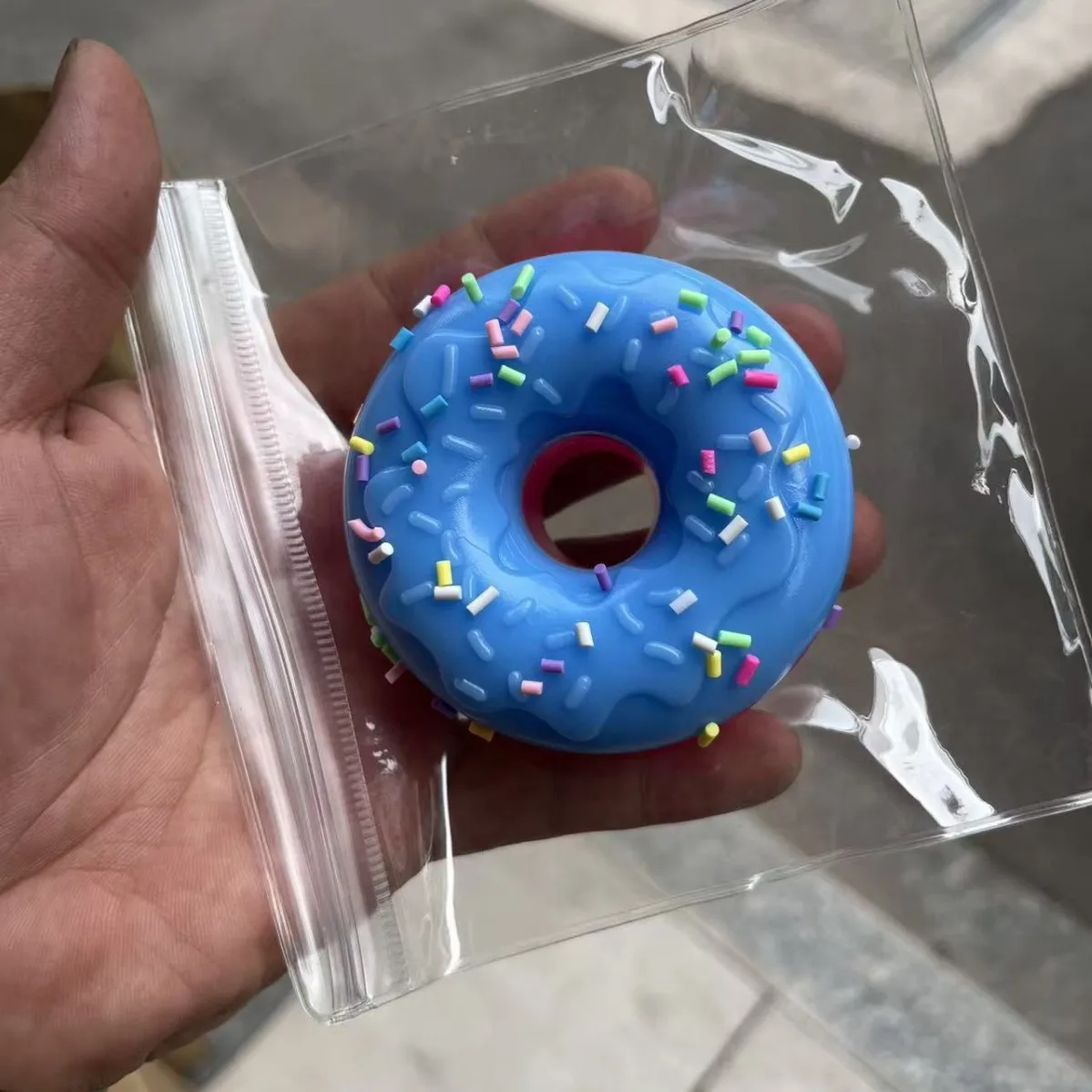 Enhanced Sensory Fidget Donut Toy for Stress Relief and Focus