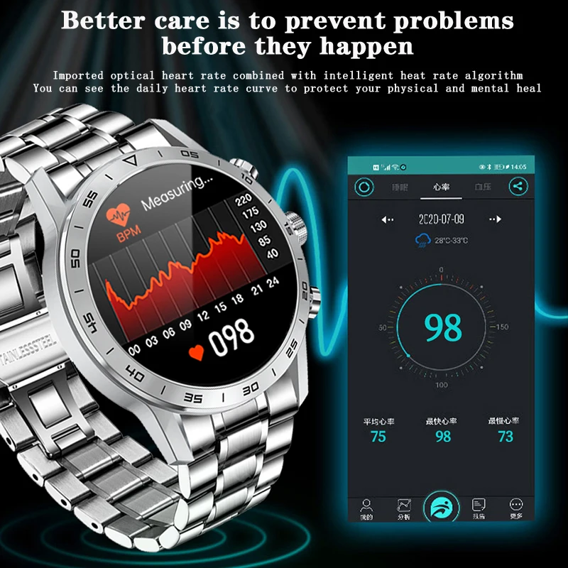 LIGE 2022 Ÿ Ʈ ġ ȭ Ǯ ÷ ȭ  Smartwatch  ƮϽ  ȵ̵ Ios