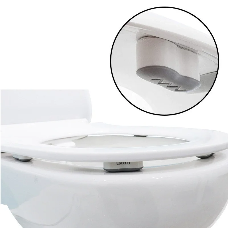 Toilet Seat Accessories Universal Toilet Lid Cushion Anti-slip Rubber Pad Buffers 4/8/12pcs