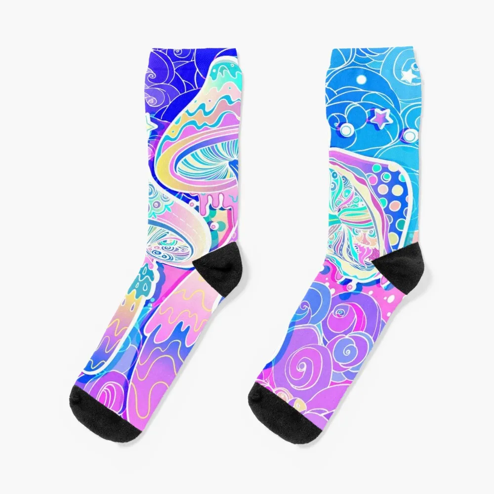 Magic Mushrooms Socks Golf Socks barry gibb socks