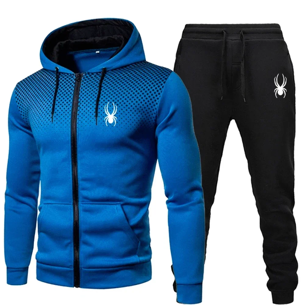 Men Hooded Jogging Set 5