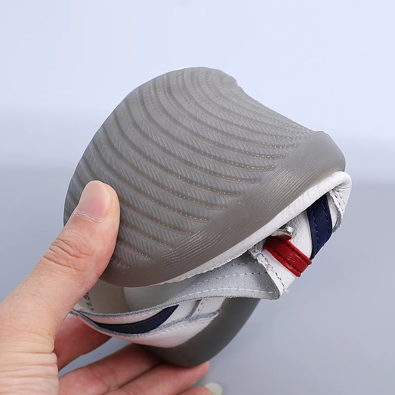 Women Shallow Mouth Leather Elastic Flat Casual Shoes