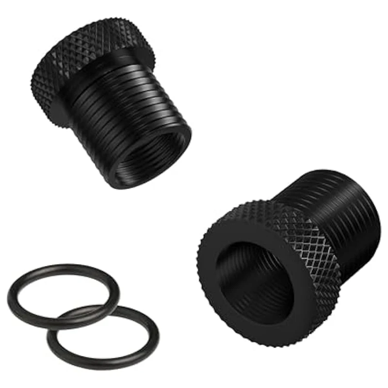 

Thread Protector 1/2 X 28 Convert To 3/4 X16 With Crush Washer Car Spare Parts (2 Pack)