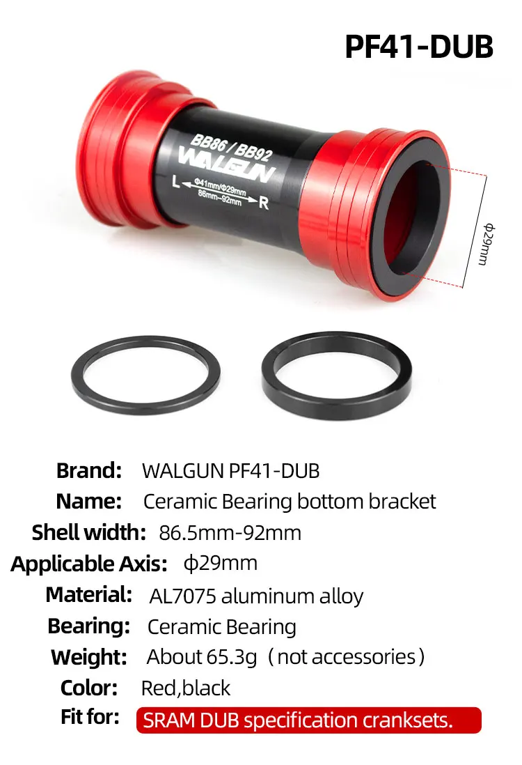 Cyclingcolors 2 X Cuscinetto Gabbia A Sfere BMX Scatola Di Pedaliera 32/45mm 9 Sfere 5/16" Bicicletta Ciclo Acciaio - Foto 6