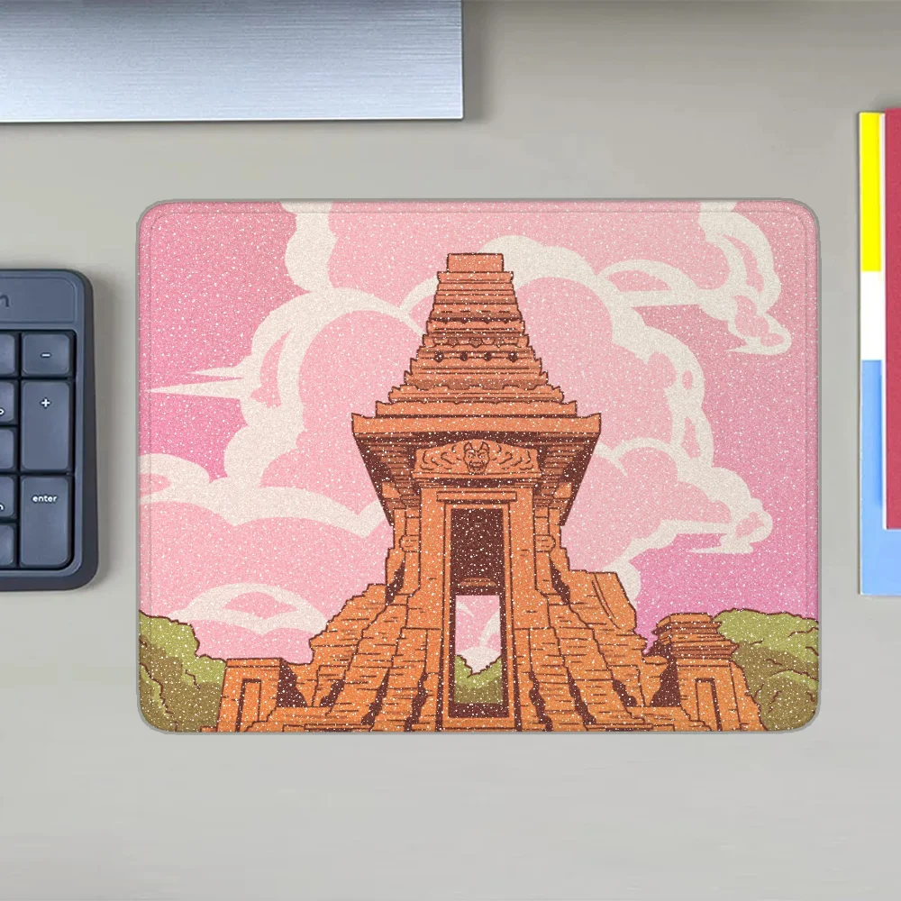 

Маленький игровой коврик для компьютерной мыши, горы с мотивирующей цитатурой, офисные аксессуары для настольного коврика, игровой коврик для клавиатуры, коврик для мыши