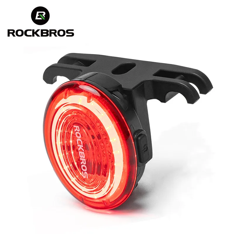 ROCKBROSBicycleRearlightWaterproofIPX7SmartBrakeVibration