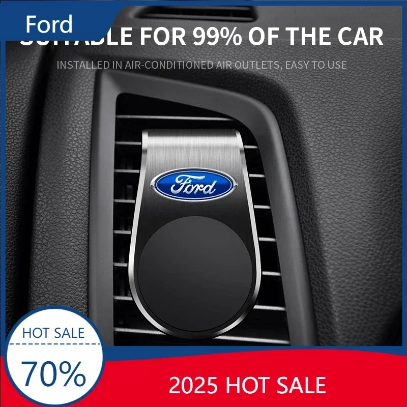 Hot For Ford New Car Phone Magnet Holder Stand Air Vent Gravity Car Moun Support For Ford Ranger C-Max S-Max Focus MK3 Gala