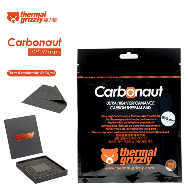 Thermal Grizzly Carbonaut 0.2mm Carbon Thermal Pad NonAdhesive
