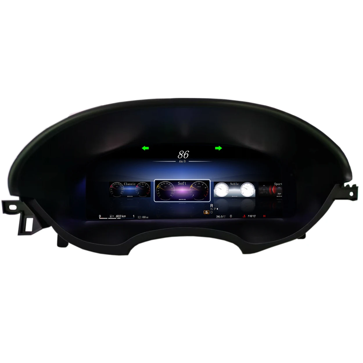 Panel de Instrumentos LCD de 12.3 Pulgadas para Mercedes Benz CLS 2012-2017, Cabina Virtual, Tablero Digital, Velocímetro, Linux NTG4.5 1