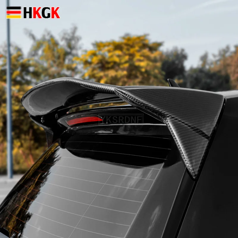 Автомобильный спойлер для заднего крыла из углеродного волокна Volkswagen GOLF7 MK7 GTI или