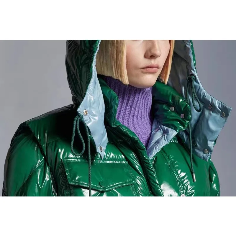 Top Quality Women's 90 White Goose Down Jacket,2023 New Winter Luxury Short Bread Coat Down Jacket for Women,Chaqueta De Mujer