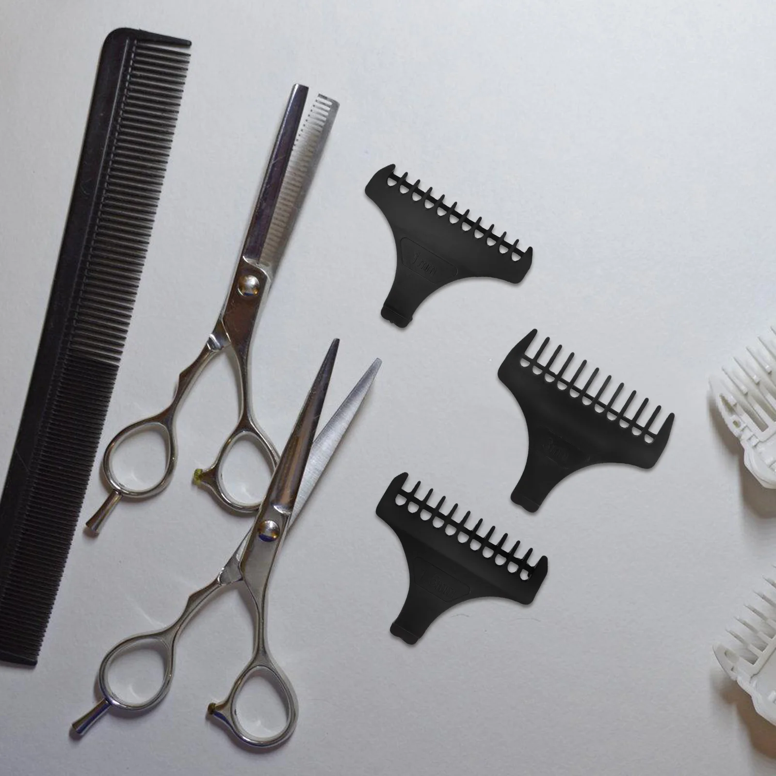 Electric Clippers Guards Attachments Barber Universal Combs Multipurpose for Plastic Small Professional Hair Guides 4