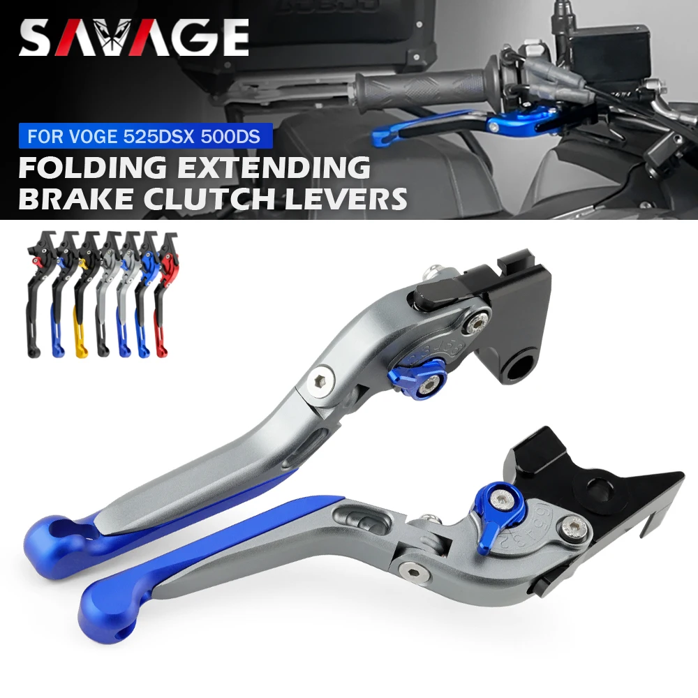 Brake Clutch Levers For VOGE 525DSX DS525X 500R 500DS 650DS DS 525X 525 DSX Motorcycle Folding Extendable Adjustable Handle