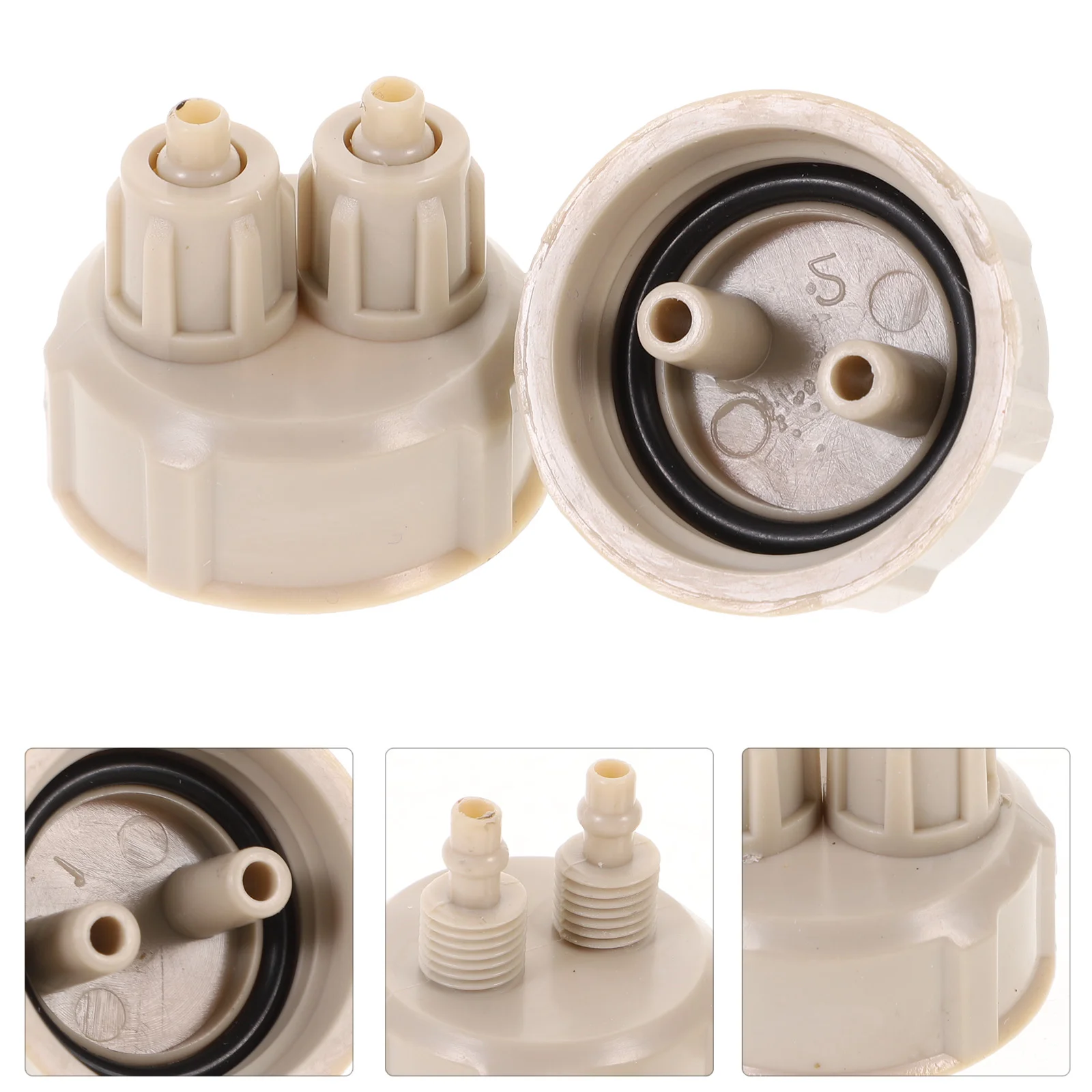 

4 Pcs DIY Reactor Accessories Air Diffuser Carbon Dioxide Bottle Cap