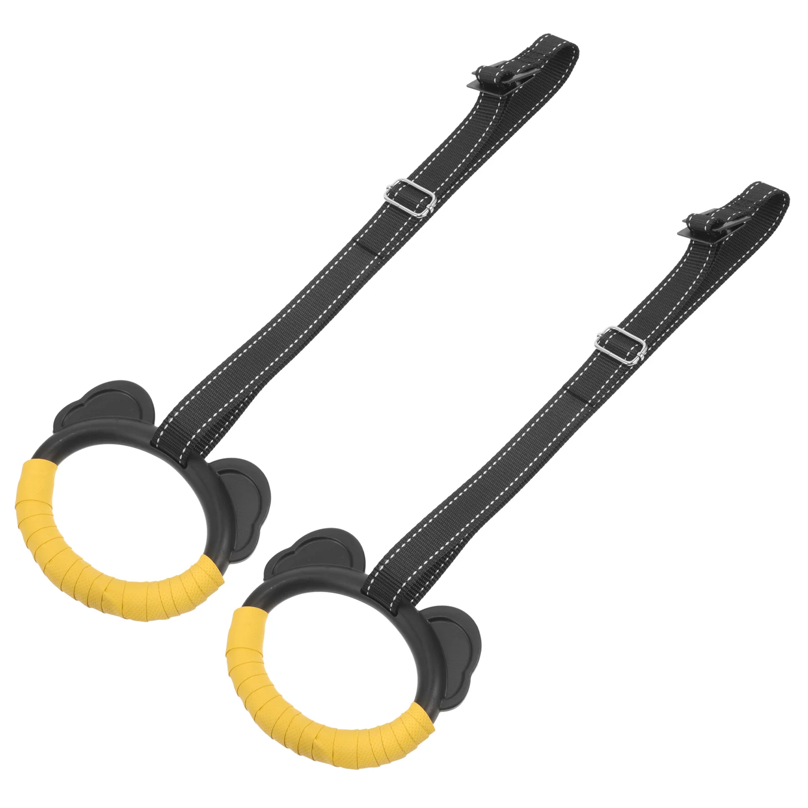 Sports Ring Trainer Nylon Gymnastics Rings Ceiling Mount Exercise Equipment for Kids