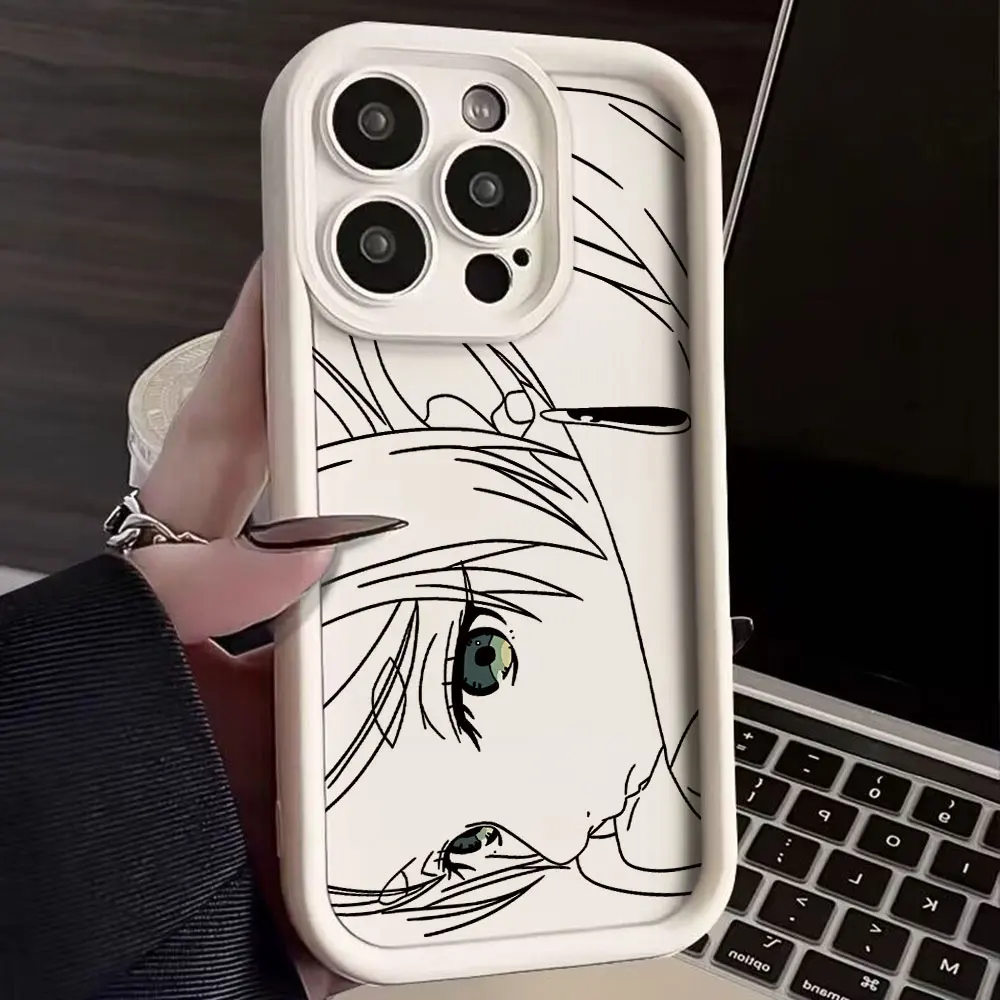 Hot Japan Anime Frieren TPU Phone Case - Stylish Protective Back Cover