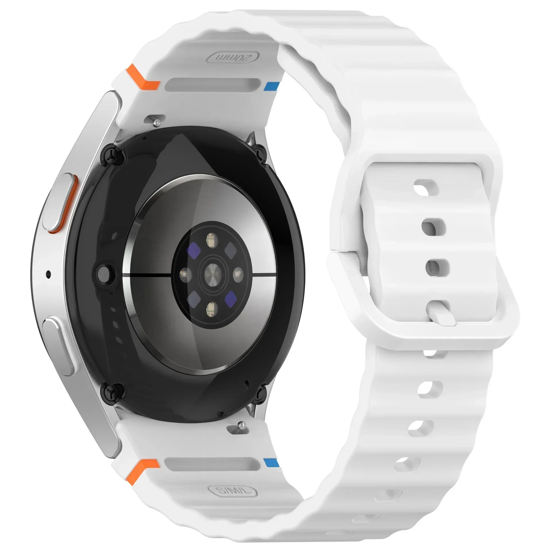 Enhanced Sport Silicone Watch Strap - Original Wristband for Samsung Galaxy Watches
