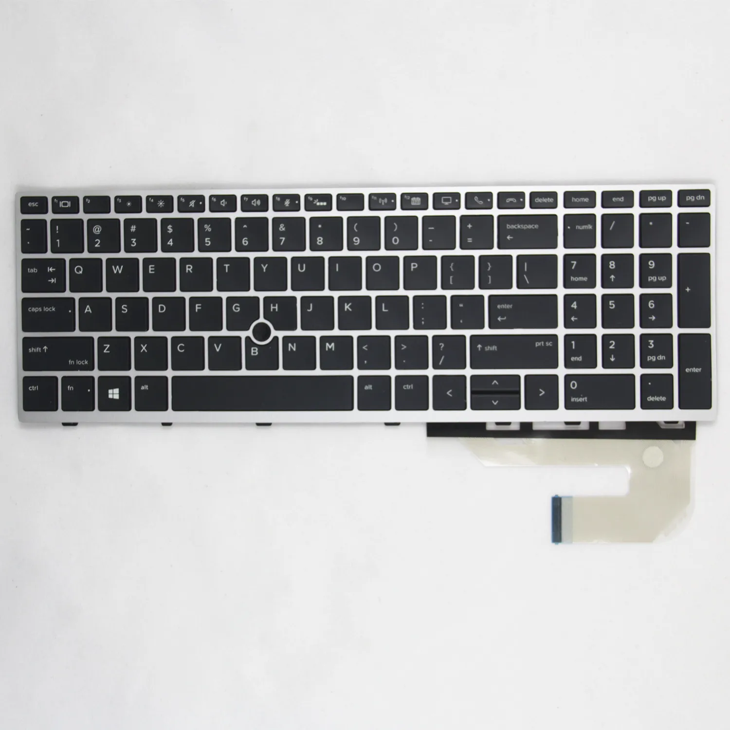 dos Eua para o hp Elitebook 850 g5 855 g5 850 g6 855 g6 755 g5 750 g5 Zbook15u g5 Inglês Laptop Teclado Retroiluminado Apontando 100 Novo - Imagem 2