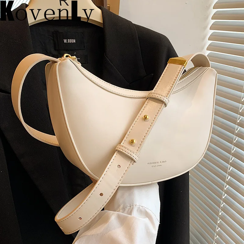 

Модные сумки-седла через плечо для женщин, Повседневная модная сумка-тоут из искусственной кожи, повседневная женская сумка на плечо, дизайн на молнии 2023