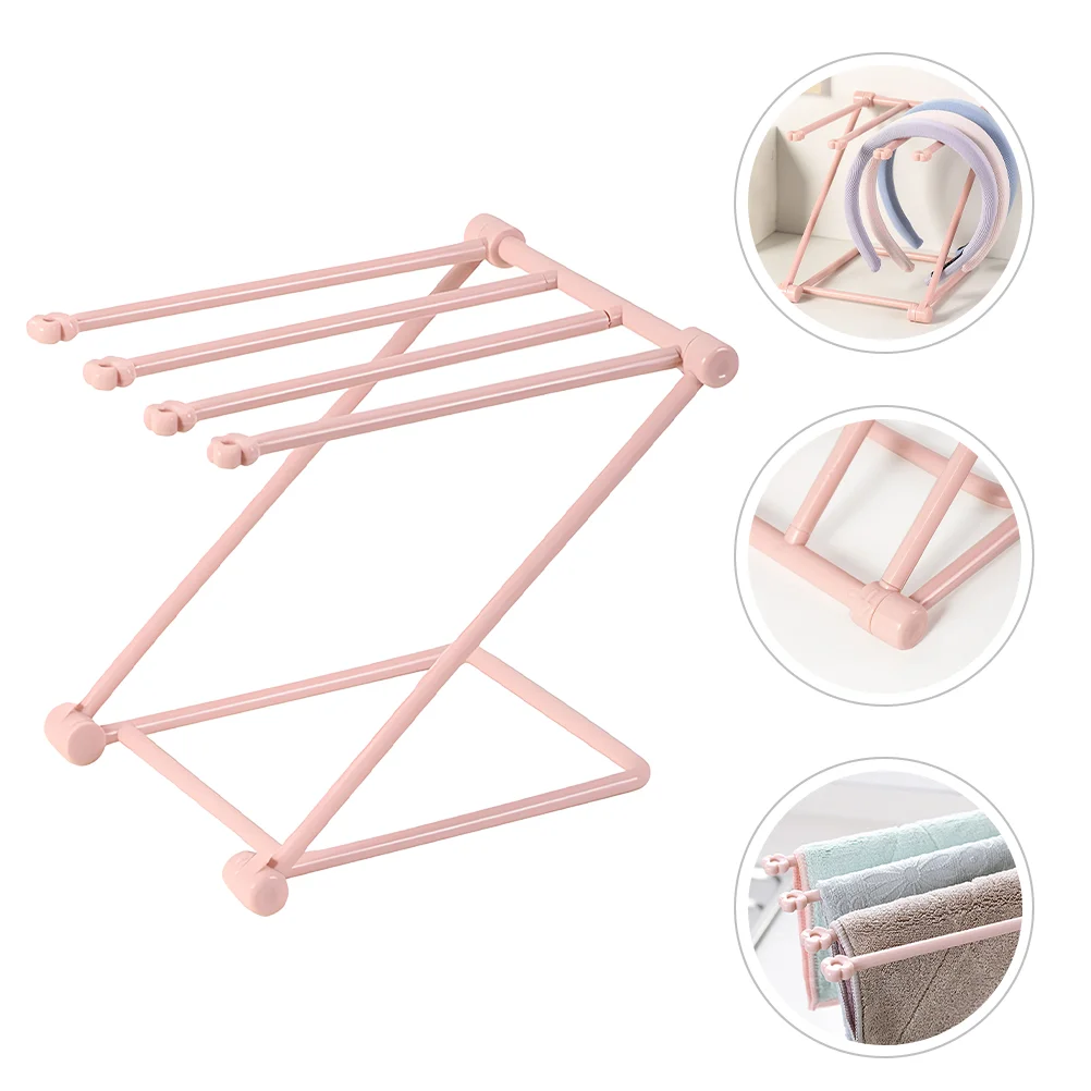 

Hair Ribbon Headband Holder Stand Display Rack Bands Ring Headwear Organizer Storage Student