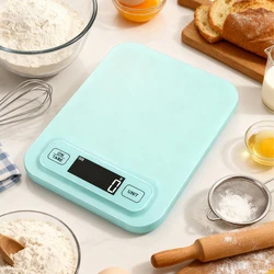 Precision Digital Kitchen Scale with LED Display, 7 Measurement Units, 1g Accuracy, Ideal (10kg 1g)