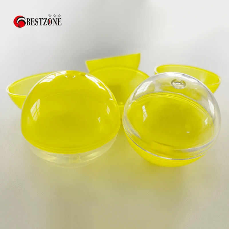 Diametro 20 Pz/Lotto 39Mm 1.53 Pollici Pp + Ps Vuoto Sorpresa Palla Giocattolo Di Plastica Capsula Gashapon Per Distributori Automatici Gumball