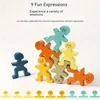 Children's small figure stacking high parent-child interactive game, balance building blocks, early education enlightenment toys 6