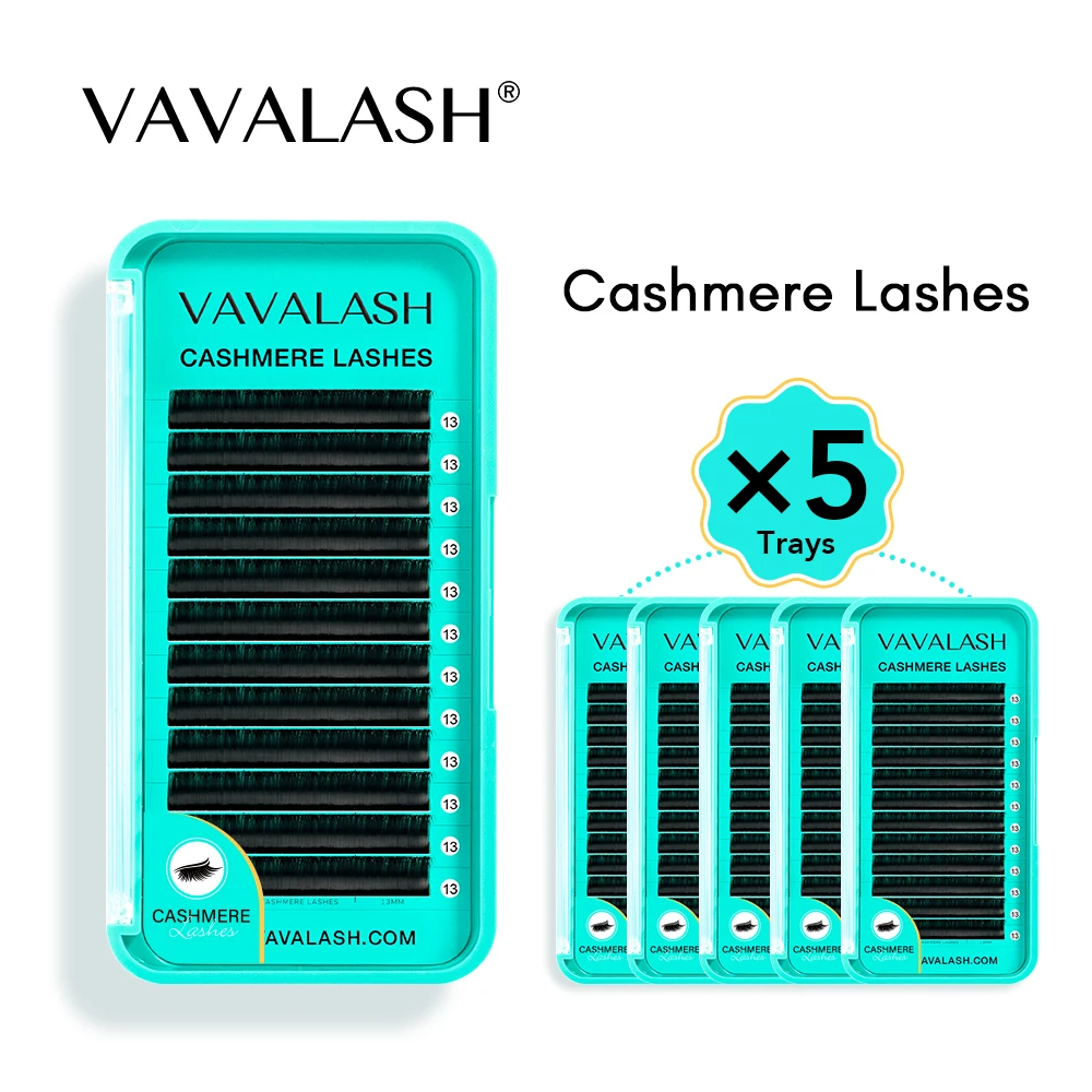 VAVALASH Cashmere Eyelashes Set for Natural Volume