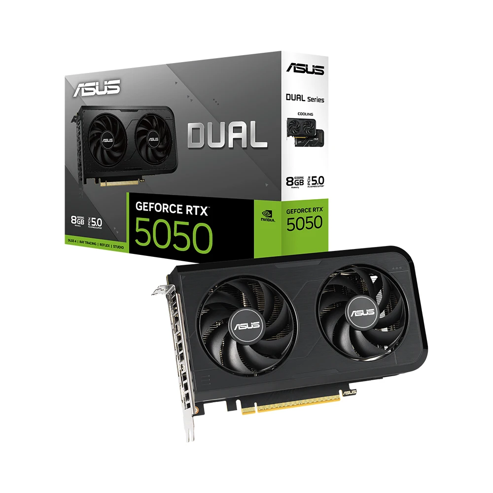 ASUS DUAL 지포스 RTX 5050 D7 8GB 인텍앤컴퍼니