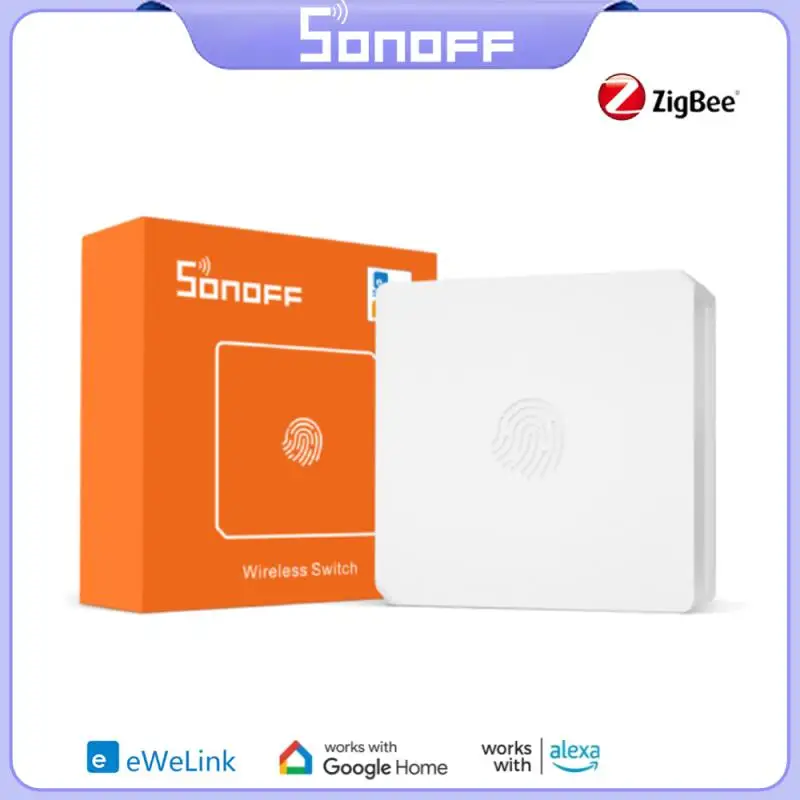 

SONOFF SNZB-01 Wireless Switch Smart Home Zigbee Version Handy Button Work With SONOFF ZBBridge IFTTT EWeLink Alexa Voice Switch