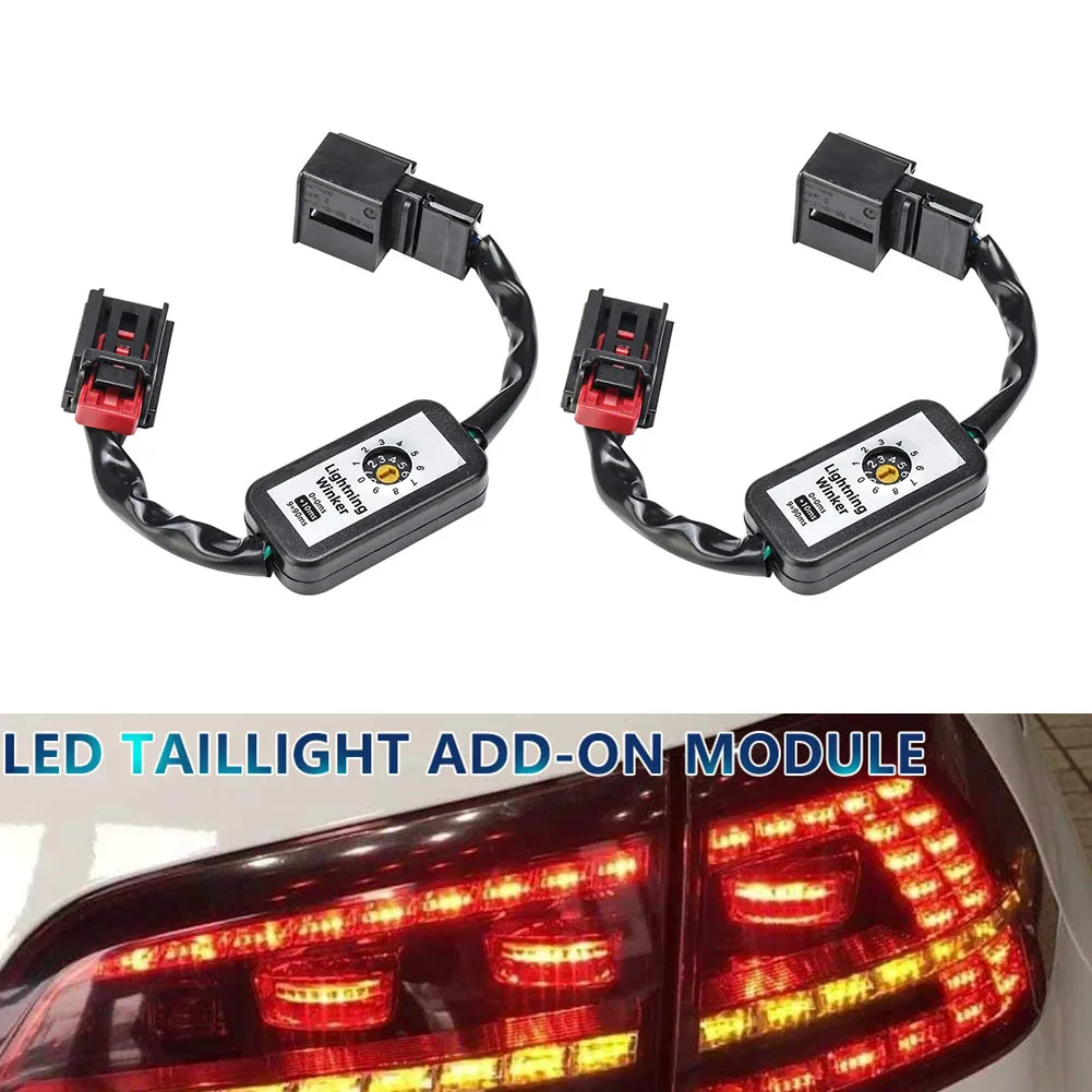 2pcs-Dynamic-Turn-Signal-Indicator-LED-Taillight-Add-on-Module-Cable ...