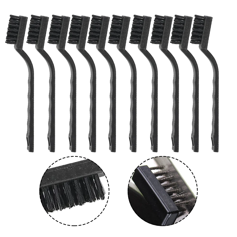 7-Inch Nylon Brushes Cleaning Rust Removal Industrial Brush Scrubbing Polishing Hand Tools 10pcs