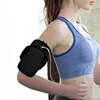 Hands-Free Workout Arm Pack Durable Breathable  Phone Holder with Headphone Hole & Zipper Pocket, Perfect for Cycling, Running,