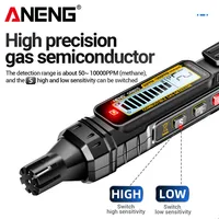 ANENG GN805 Combustible Gas Detector Gas Analyzer Gas Leakage Meter 50~10000PPM Sound Alarm Environmental Multiple Detectable 2