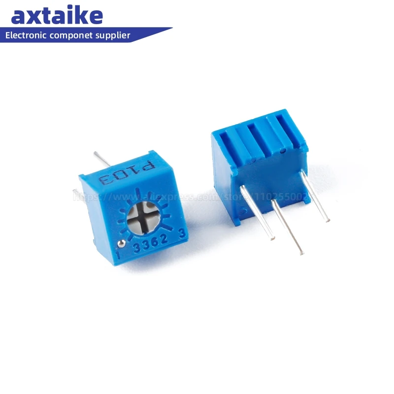 10PCS 3362P Adjustable Precision Potentiometer 101 201 501 102 202 502 103 3362 500R 1K 2K 5K 10K 20K 50K 100K 1M 100 500 Ohm