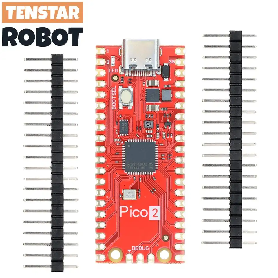 TENSTAR RP2350 Red Board PICO2 Development Board TYPE-C USB RP2350A Chip Microcontroller Compatible With Raspberry Pi PICO 2 image 6